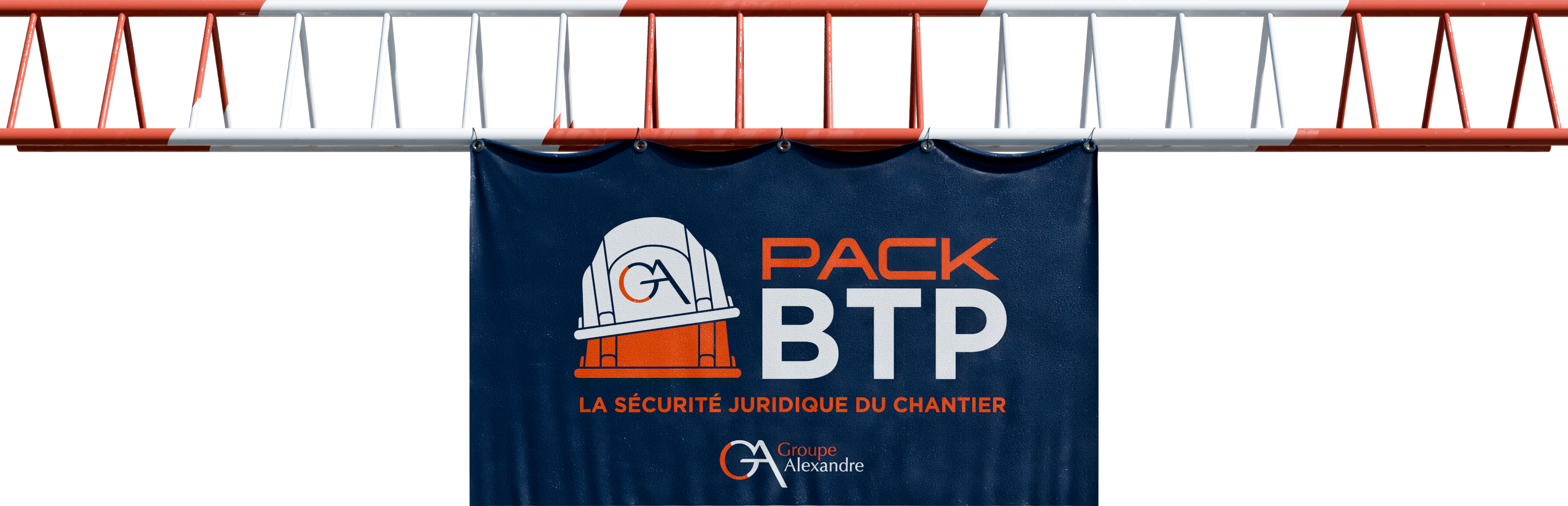 Drapeau Pack BTP Groupe Alexandre